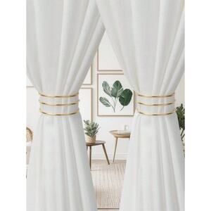 Gold Curtain Tie Backs Set Of 2 Gold